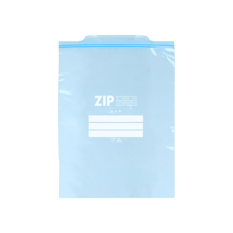 BOLSA CONGELACION ZIP 10UDS GRANDE 30X40 2CM