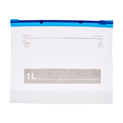 SAC MULTIFONCTION ZIP CURSEUR 20UTS 1L 20X17+2,5C