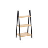 LADDER RACK 3 SHELVES BAMBOO BLACK