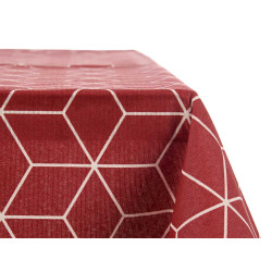 MANTEL LONETA ANTIMANCHAS 140X180CM ABSTRACT GRANA