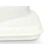 WHITE RECTANGULAR CAKE HOLDER