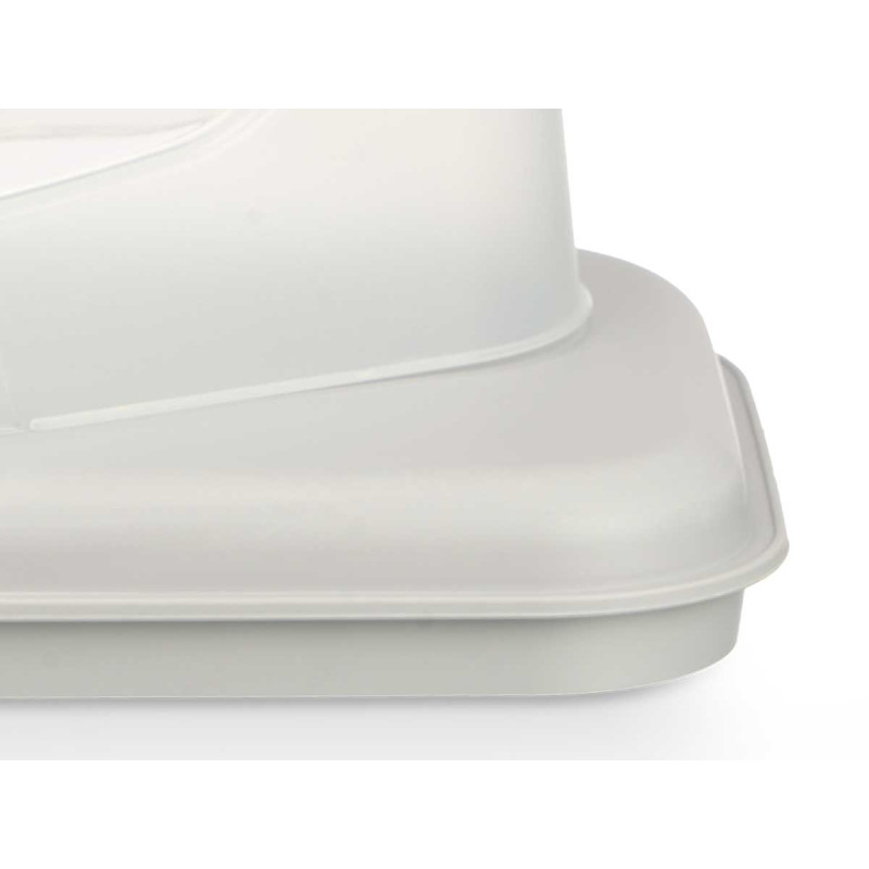 PORTATARTA RECTANGULAR GRIS