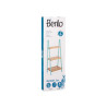 SCAFFALE A SCALA 3 RIPIANI BAMBU MENTA