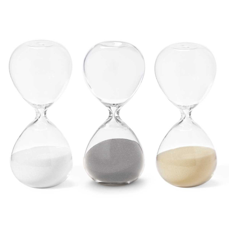 OROLOGIO SABBIA 15CM ASS 3 COL NEUTRO 15 MIN APROX
