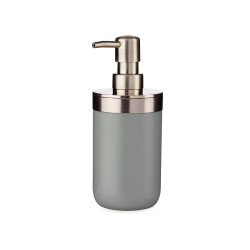SILVER GREY SOAP DISPENSER 350ML