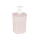 PINK BATHROOM SOAP DISPENSER 580ML