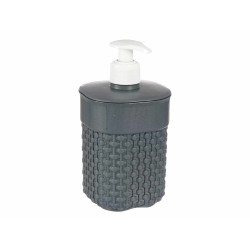 DISPENSER BAGNO IN PLASTICA 580ML ANTRACITE