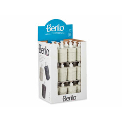 DOSIFICADOR PLASTICO BAÑO 580ML BEIGE