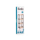 4 TIER SQUARE SHELF BAMBOO BLACK