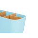 ORGANIZER OVALE 5 SCOMPARTI  BAMBÙ BLU