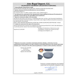 STAMPO ROTONDO FRIGGITRICE ARIA SILICONE GRIGIO