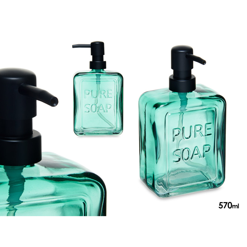 SOAP DISPENSER GREENISH BLUE 570 ML