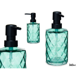 DISPENSADOR JABON AZUL VERDOSO DIAMANTE 360 ML