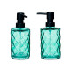 SOAP DISPENSER GREENISH BLUE DIAMOND 360 ML