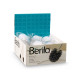 ESCOBILLA BAÑO ACERO BLANCO
