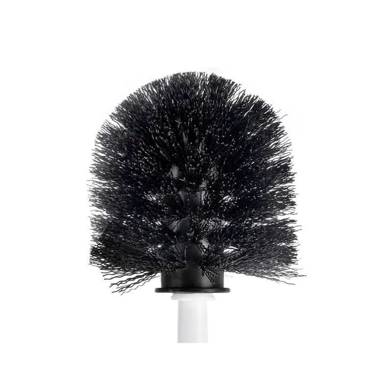 TOILET BRUSH WHITE BLACK