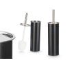 PORTE BALAI DE TOILETTE EN ACIER NOIR