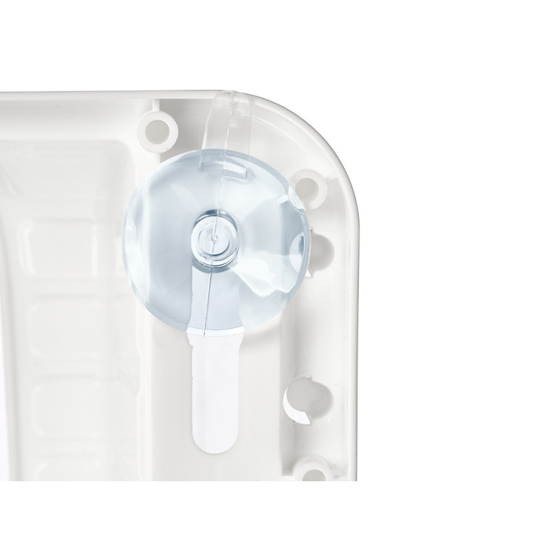 SCAFFALE A 2 ALTEZZE BIANCO GANCI  VENTOSE