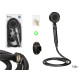 TELEFONO DUCHA MANGUERA 1,5M NEGRO