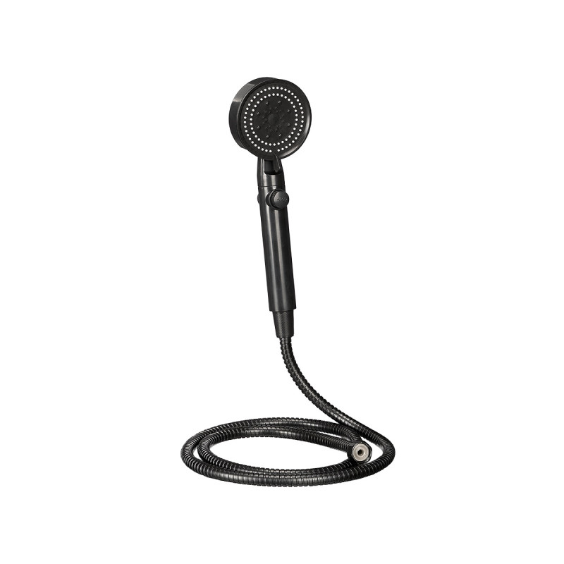 FLEXIBLE DE POMMEAU DE DOUCHE 1,5M NOIR