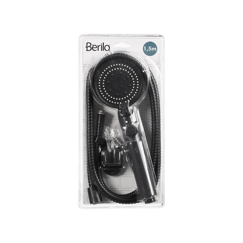 SHOWER HEAD HOSE 1,5M BLACK