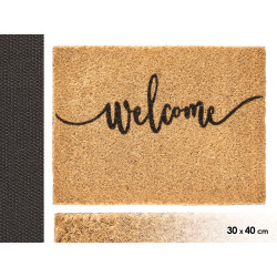 WELCOME DOORMAT 30X40CM