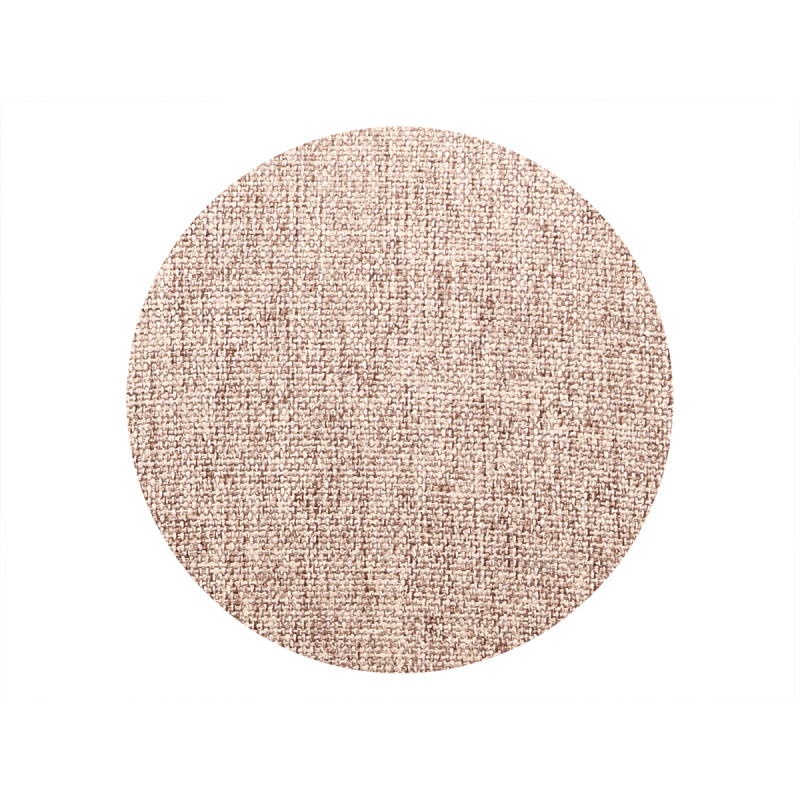 TABOURET REMBOURRÉ AVEC DOSSIER MARRON