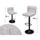 PADDED STOOL BACKREST GRAY