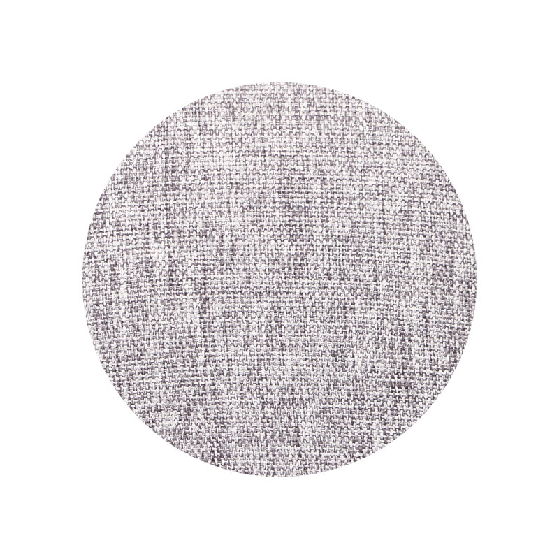 TABOURET REMBOURRÉ AVEC DOSSIER GRIS