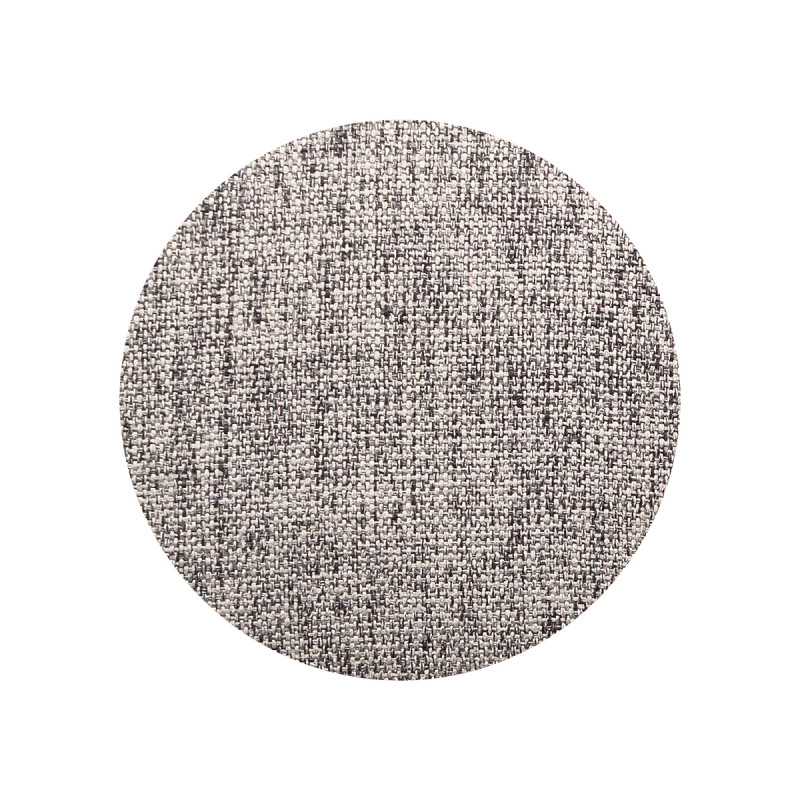 TABOURET REMBOURRÉ AVEC DOSSIER GRIS FONCÉ