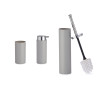 SET BAGNO 3 PEZZI GRIGIO