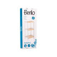 3 TIER SQUARE SHELF BAMBOO WHITE