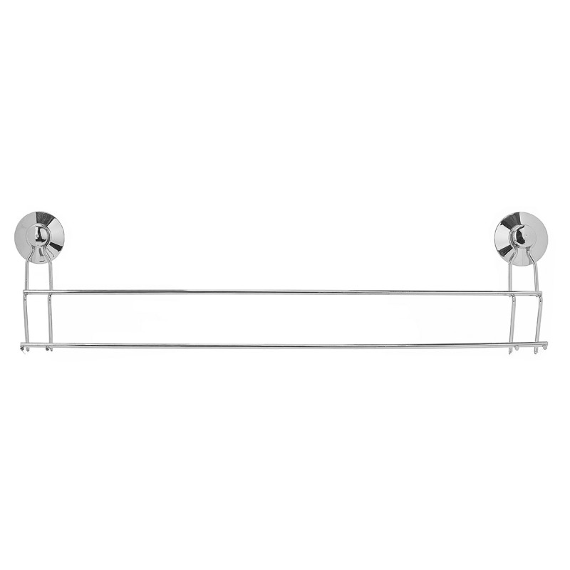 PORTASCIUGAMANI ACCIAIO DOPPIA BARRA VENTOSA 
