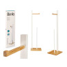 BAMBOO ROLL HOLDER WHITE