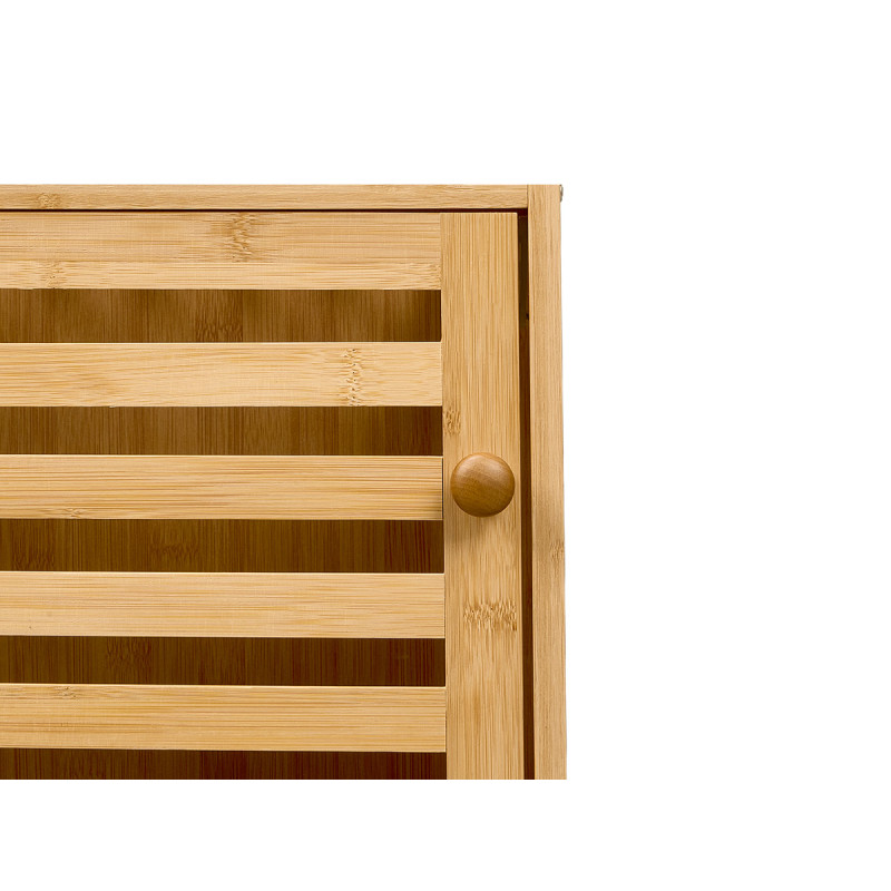 BAMBOO CABINET 4 SHELVES