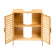 BAMBOO BATHROOM CABINET 2 DOORS