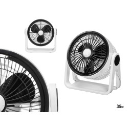 VENTILATORE OSCILLANTE SUPPORTO 35W BICOLORE