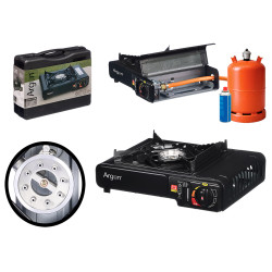 PORTABLE GAS BURNER BLACK