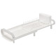 WHITE EXTENDABLE DISH DRAINER