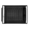 BLACK EXTENDABLE DISH DRAINER