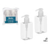 SET 2 DOSIFICADORES TRANSPARENTE 120ML