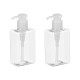 SET 2 DISTRIBUTEURS TRANSPARENTS 120ML