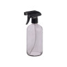 PULVERIZADOR EM VIDRO REDONDO CINZENTO 500ML