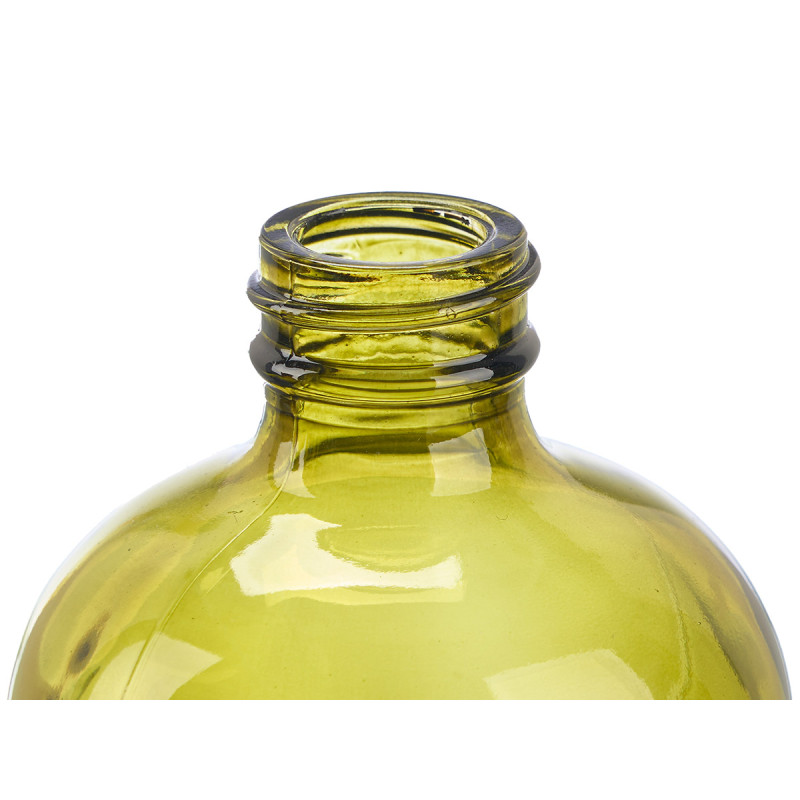 PULVERIZADOR EM VIDRO REDONDO VERDE 500ML