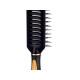 SET 4 BLACK BAMBOO FINISH HAIR BRUSHES
