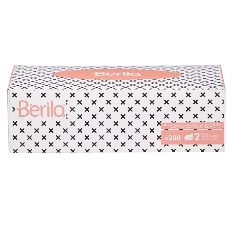 BOÎTE AVEC 200 MOUCHOIRS 2 PLIS