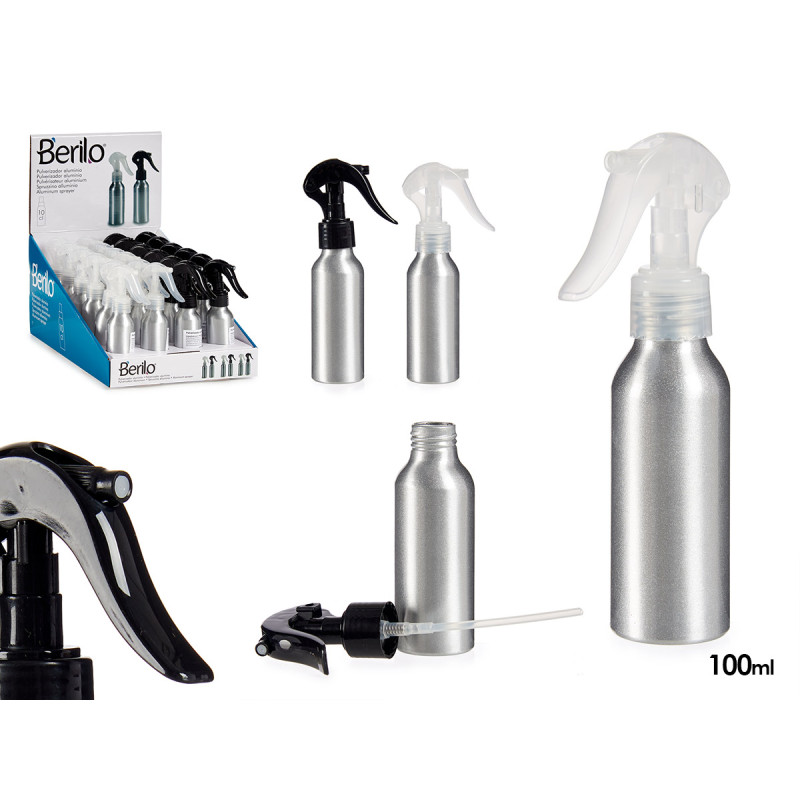 PULVERIZADOR ALUMINIO 100ML SORT 2 COR