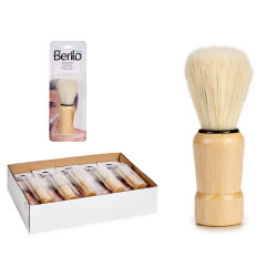 BROCHA AFEITAR MANGO MADERA