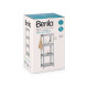 ETAGERE PLASTIQUE GRIS 4 ETAGERES 100CM 