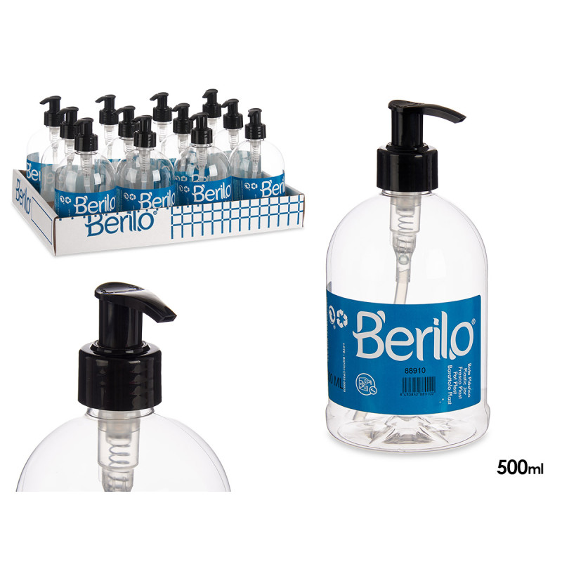 BOTE DOSIFICADOR PLASTICO 500ML